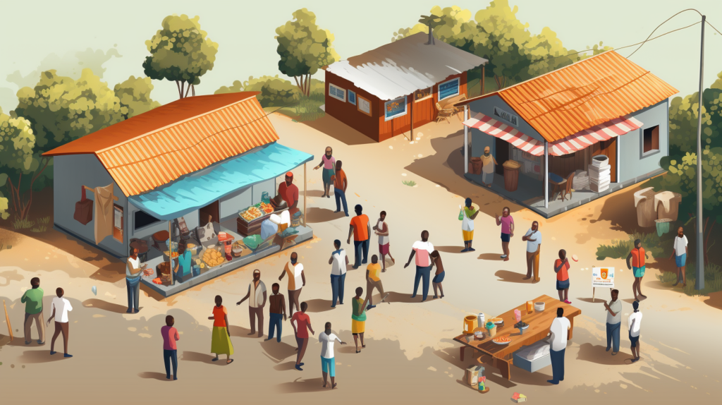 Volunteers connecting abroad